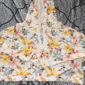 Disney Minnie Mouse floral crop top sweater